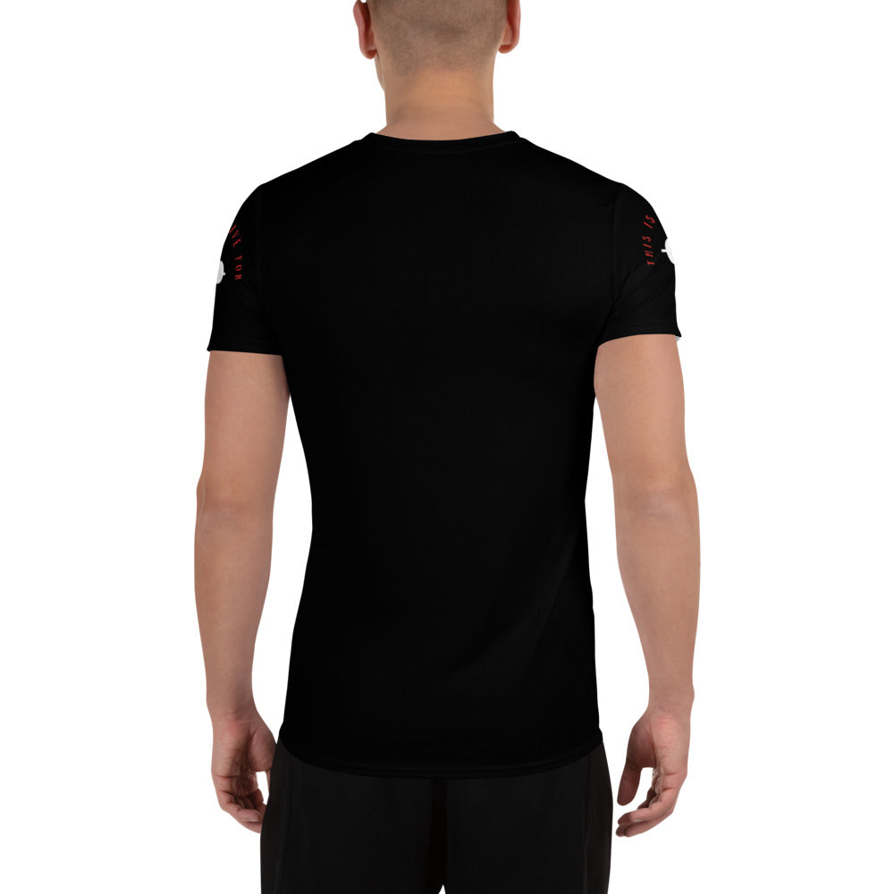 This is What I Live For Athletic T-shirt (Lift Blk)