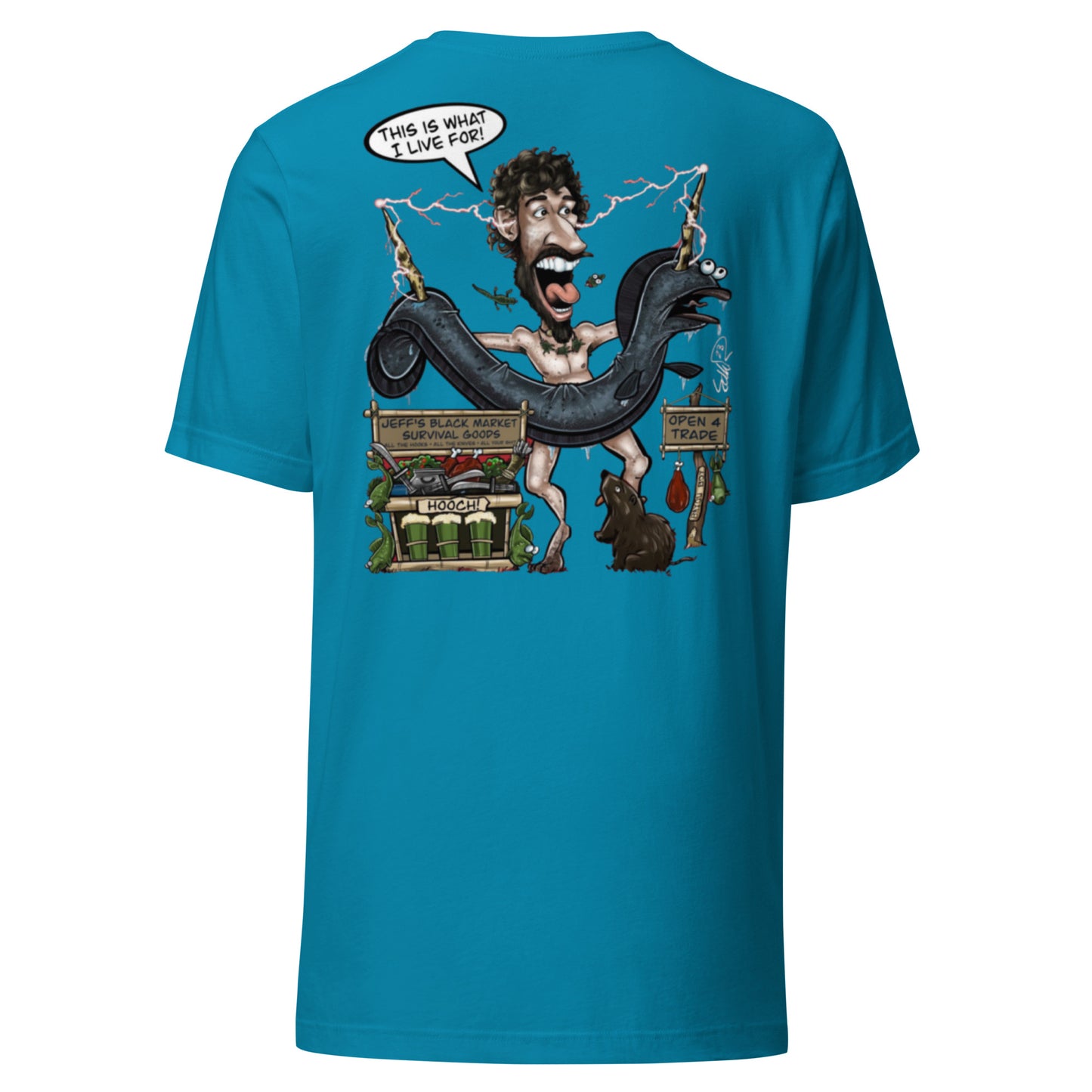 This is What I live for Toon 1 Unisex t-shirt