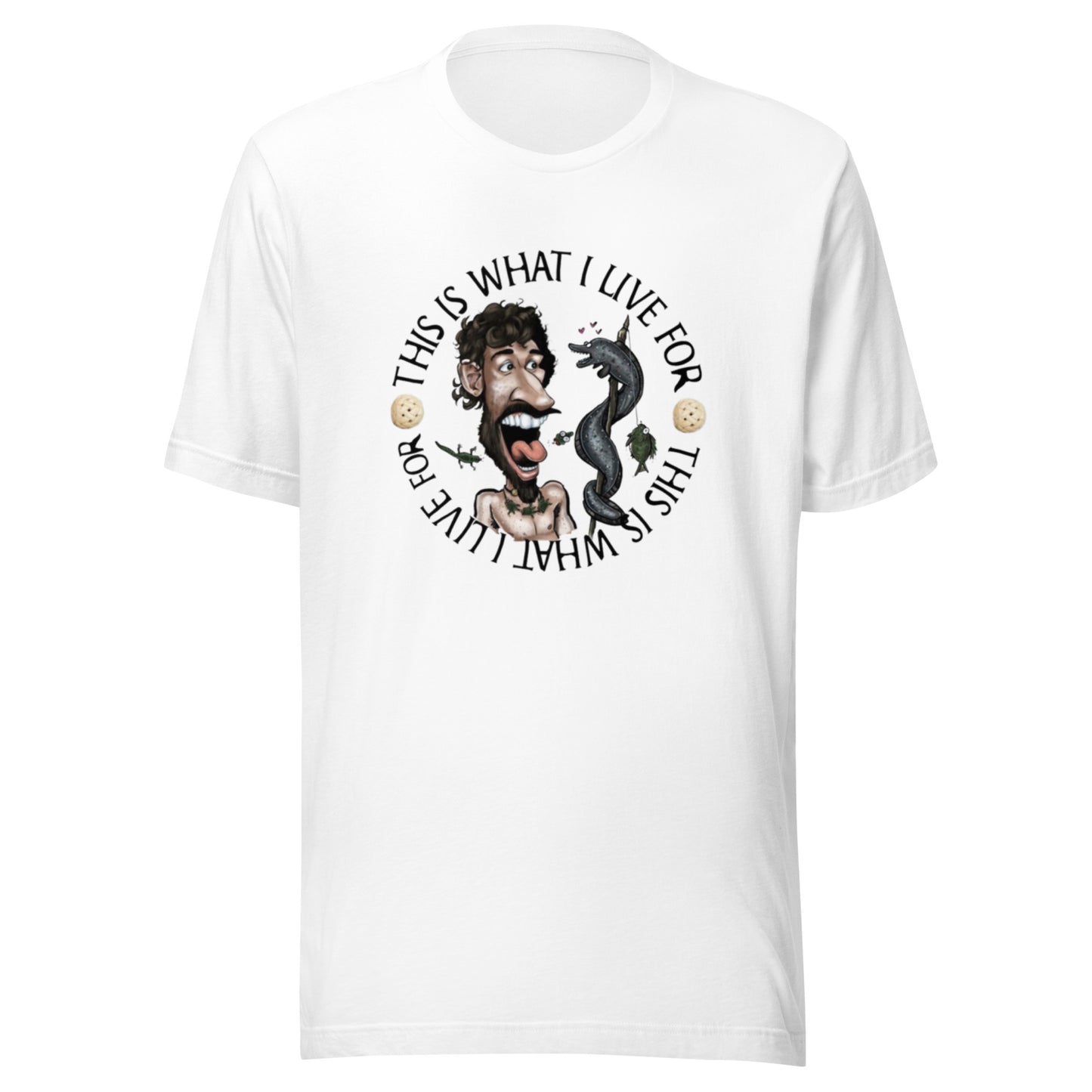 This is What I Live 4 Unisex t-shirt (toon 2)