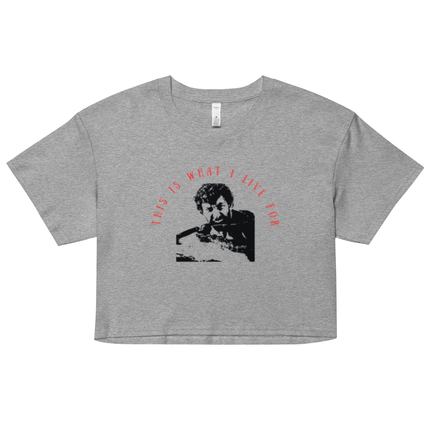 This is what I live for Women’s crop top