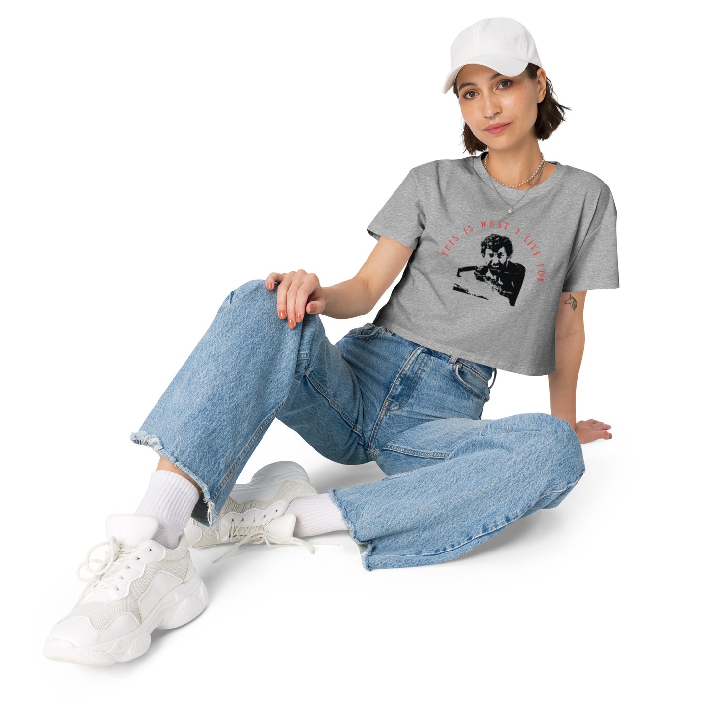 This is what I live for Women’s crop top