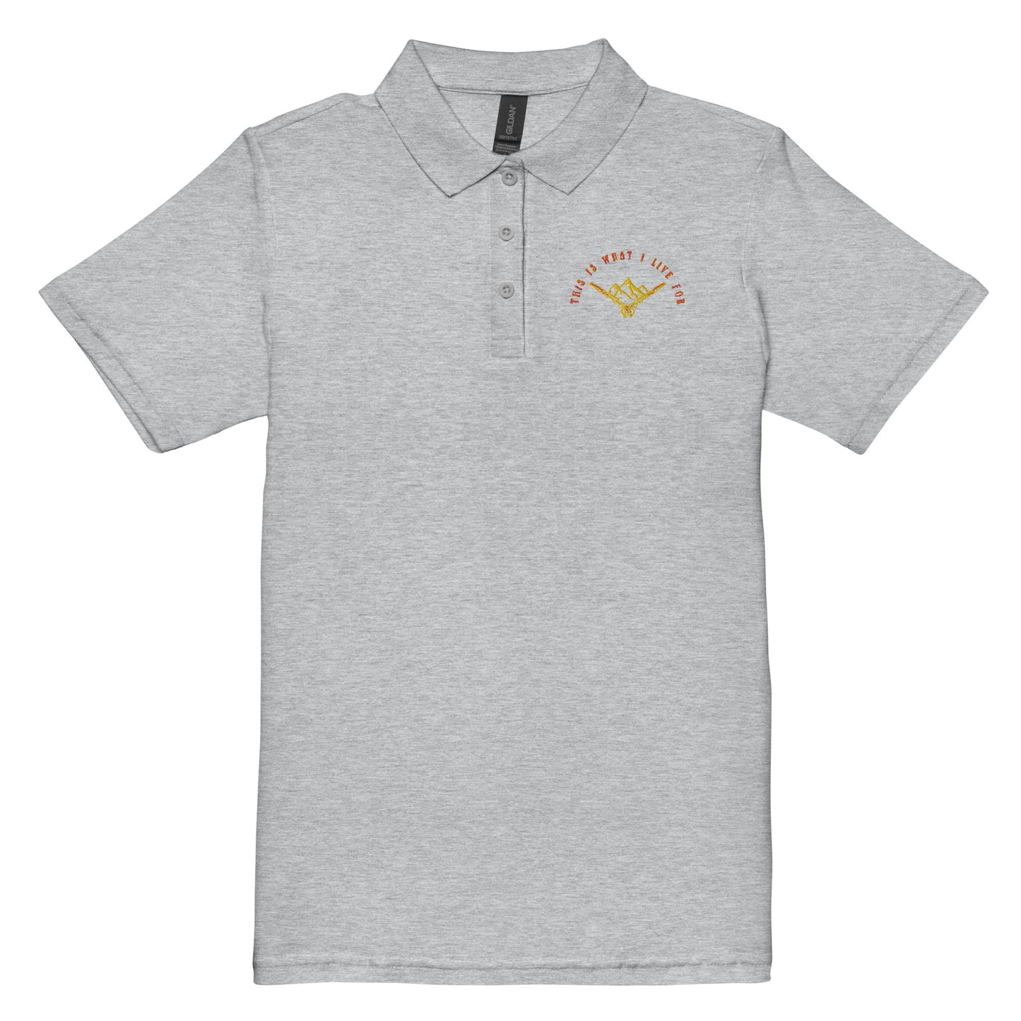 This is What I Live For Women’s pique polo shirt (Mount)
