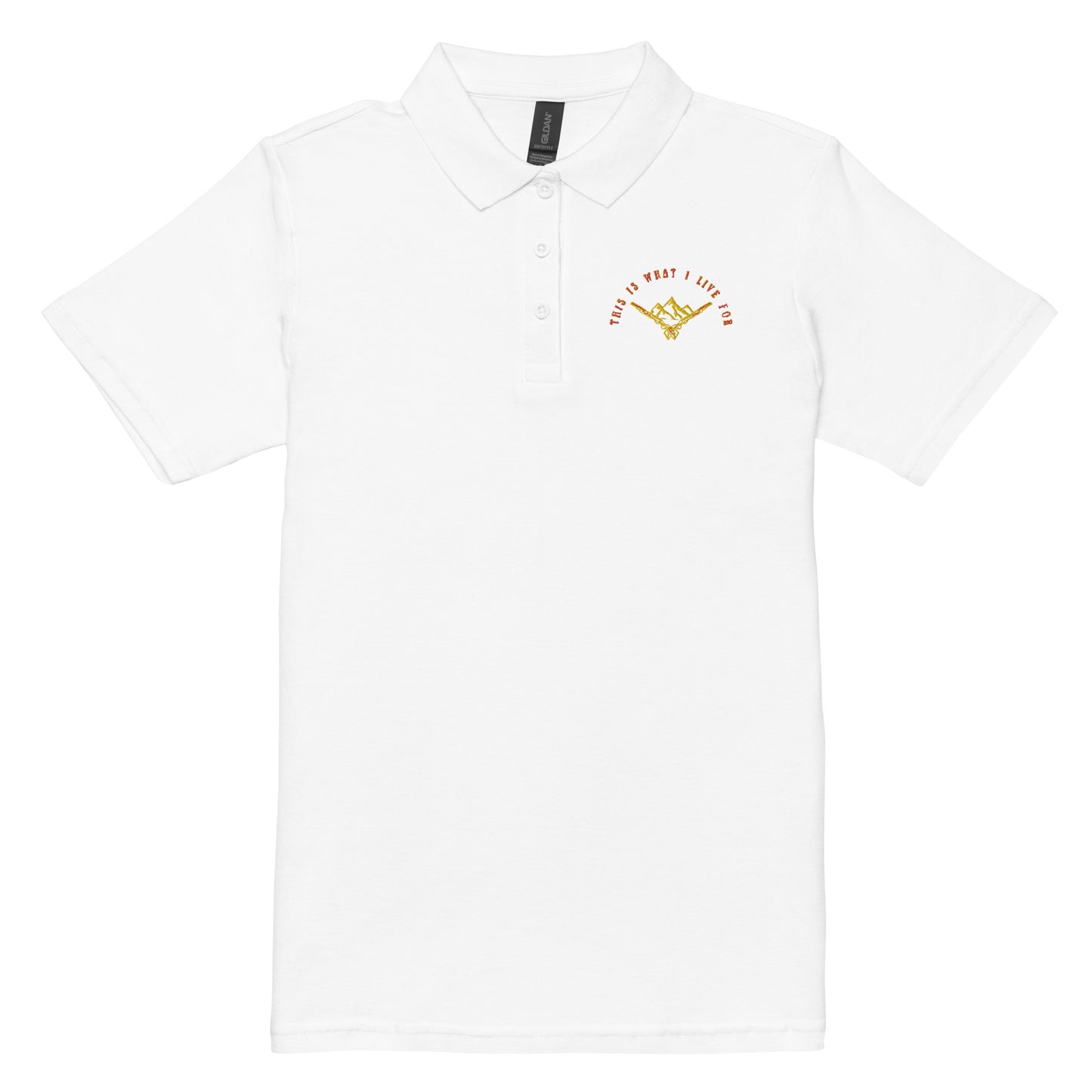 This is What I Live For Women’s pique polo shirt (Mount)