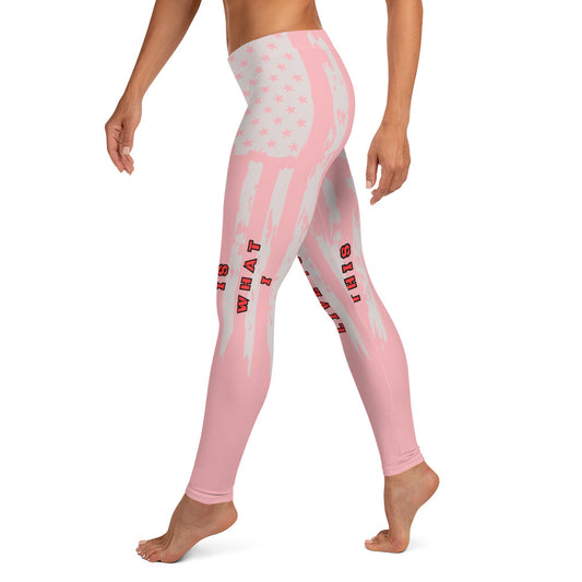 This is What I Live For Leggings (pink)