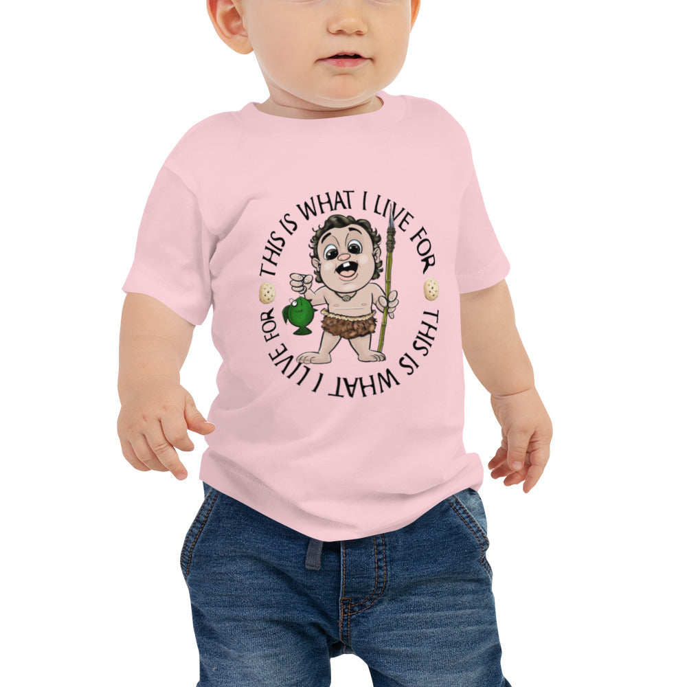 Baby Jersey Short Sleeve Tee This is What I Live For (toon)