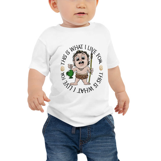Baby Jersey Short Sleeve Tee This is What I Live For (toon)
