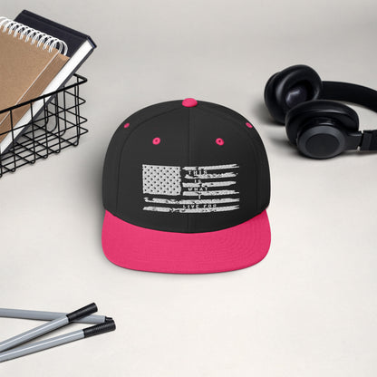 This is What I Live for Snapback Hat (Flag)