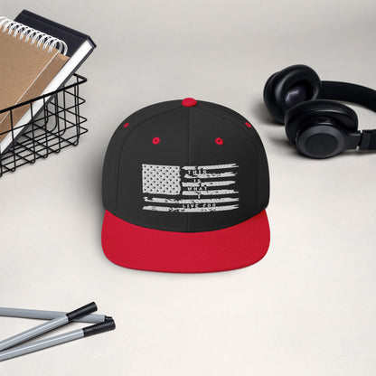 This is What I Live for Snapback Hat (Flag)