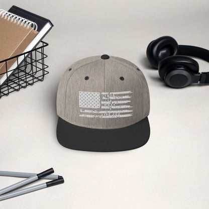 This is What I Live for Snapback Hat (Flag)