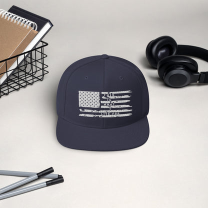 This is What I Live for Snapback Hat (Flag)