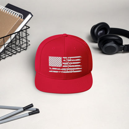 This is What I Live for Snapback Hat (Flag)