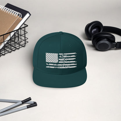 This is What I Live for Snapback Hat (Flag)
