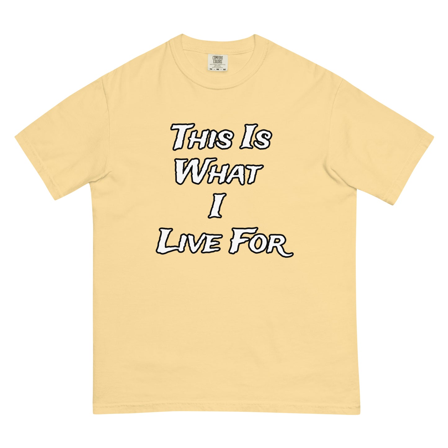 This is What I Live For heavyweight t-shirt