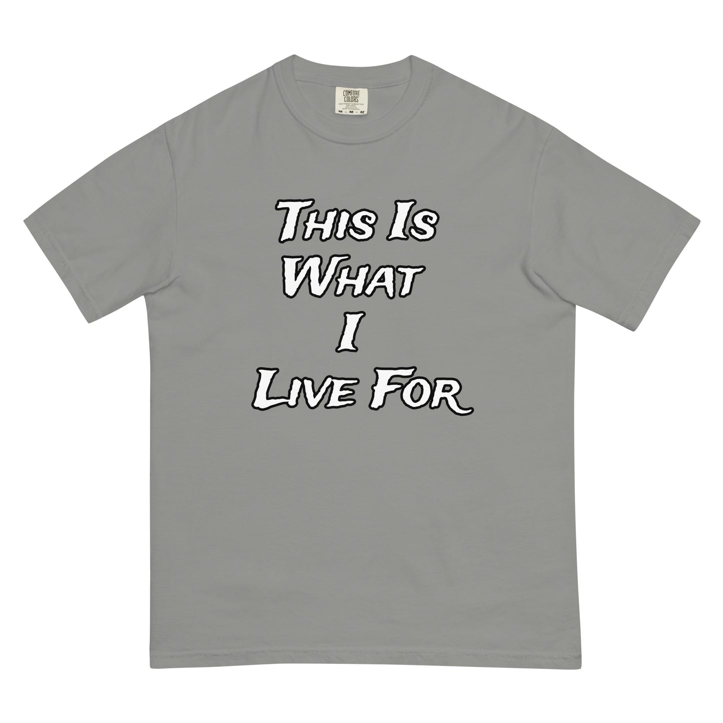 This is What I Live For heavyweight t-shirt