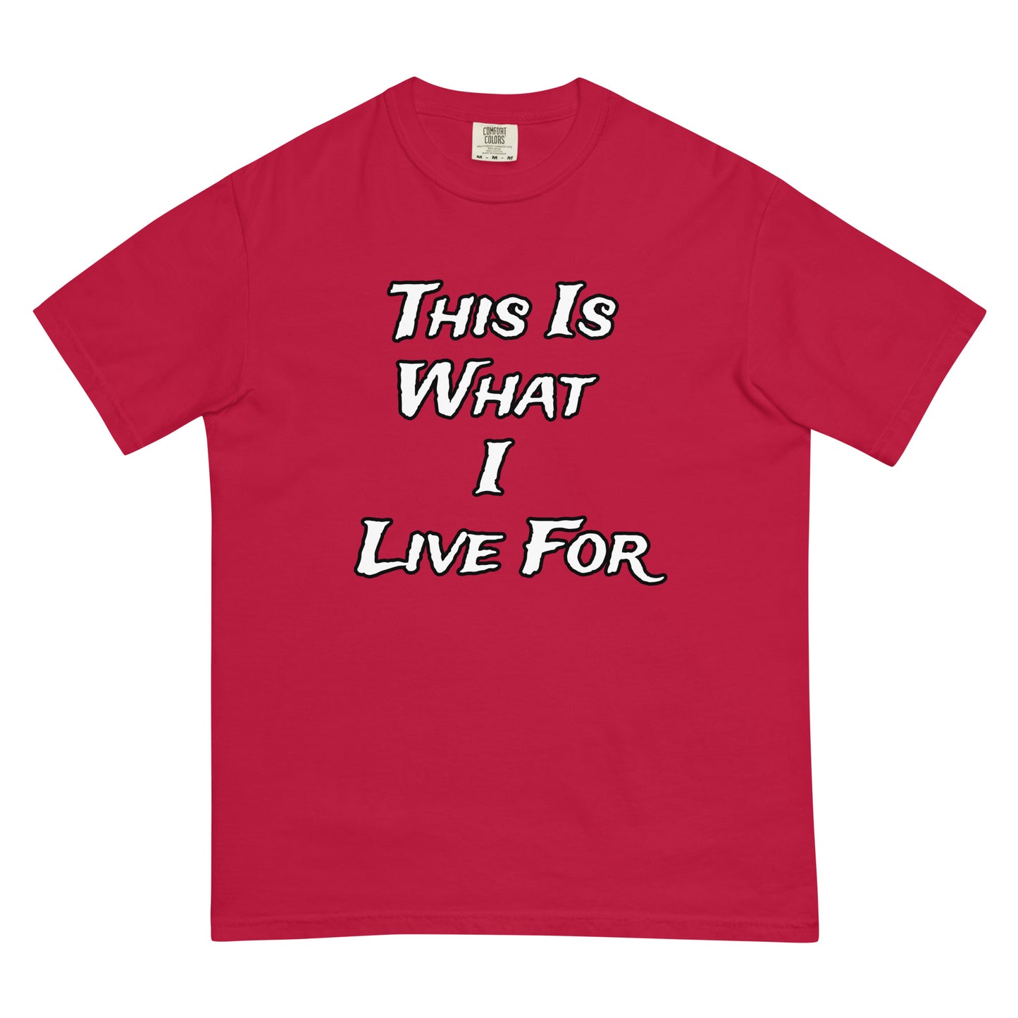 This is What I Live For heavyweight t-shirt