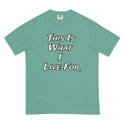 This is What I Live For heavyweight t-shirt