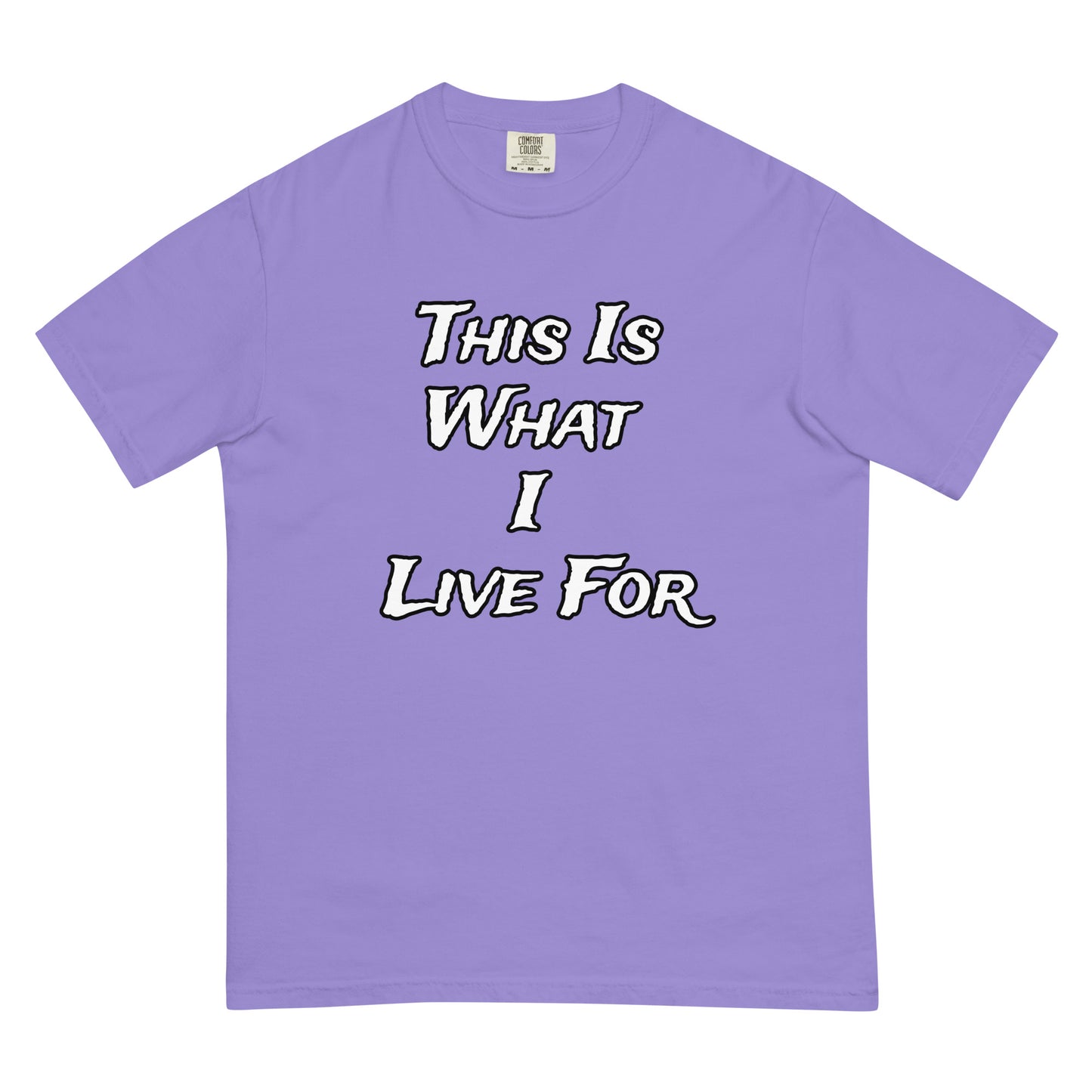 This is What I Live For heavyweight t-shirt