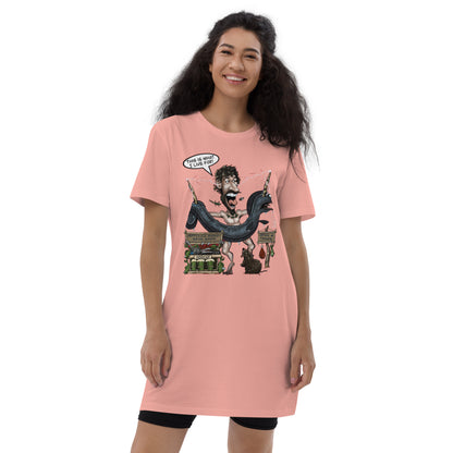 This is What I Live For cotton t-shirt dress