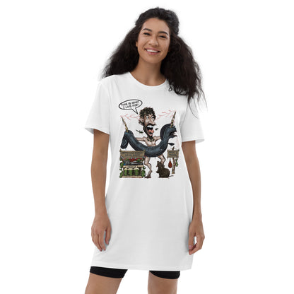This is What I Live For cotton t-shirt dress
