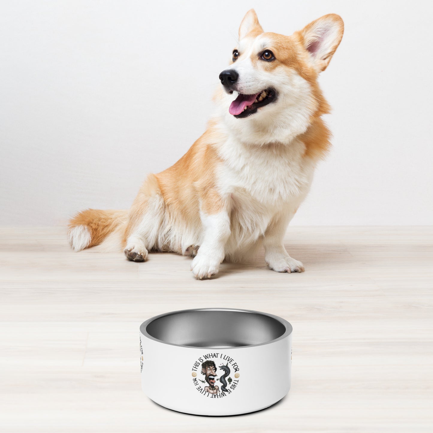 This is What I Live For Pet bowl