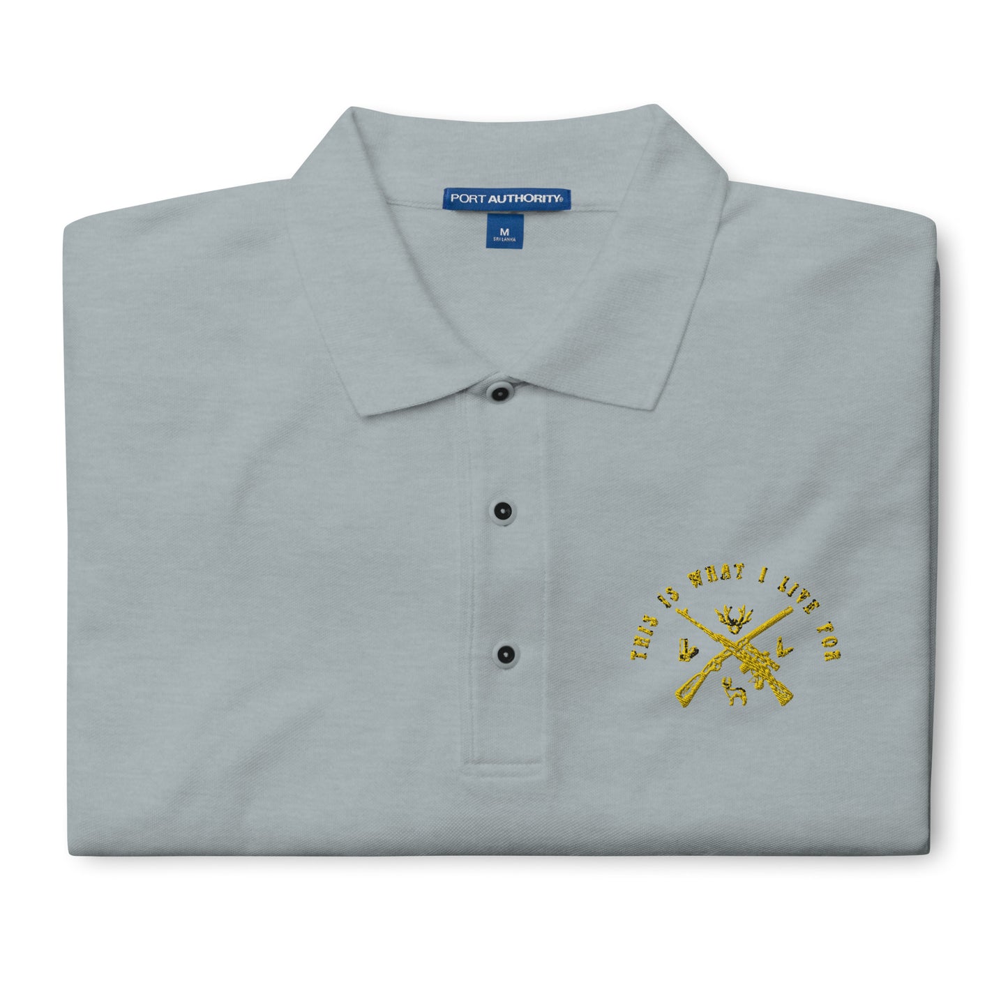 This is What I Live For Men's Premium Polo (Hunt 2)