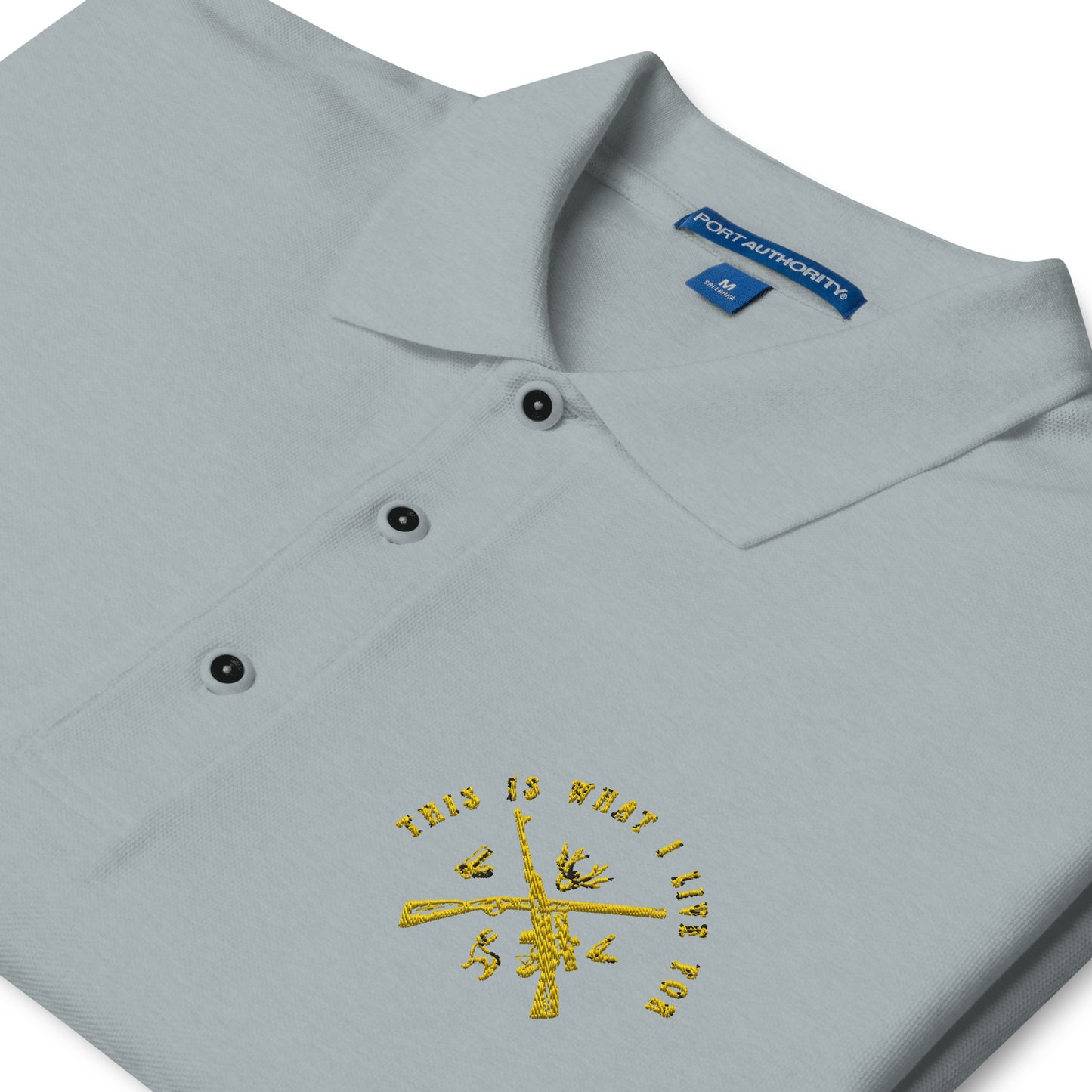 This is What I Live For Men's Premium Polo (Hunt 2)