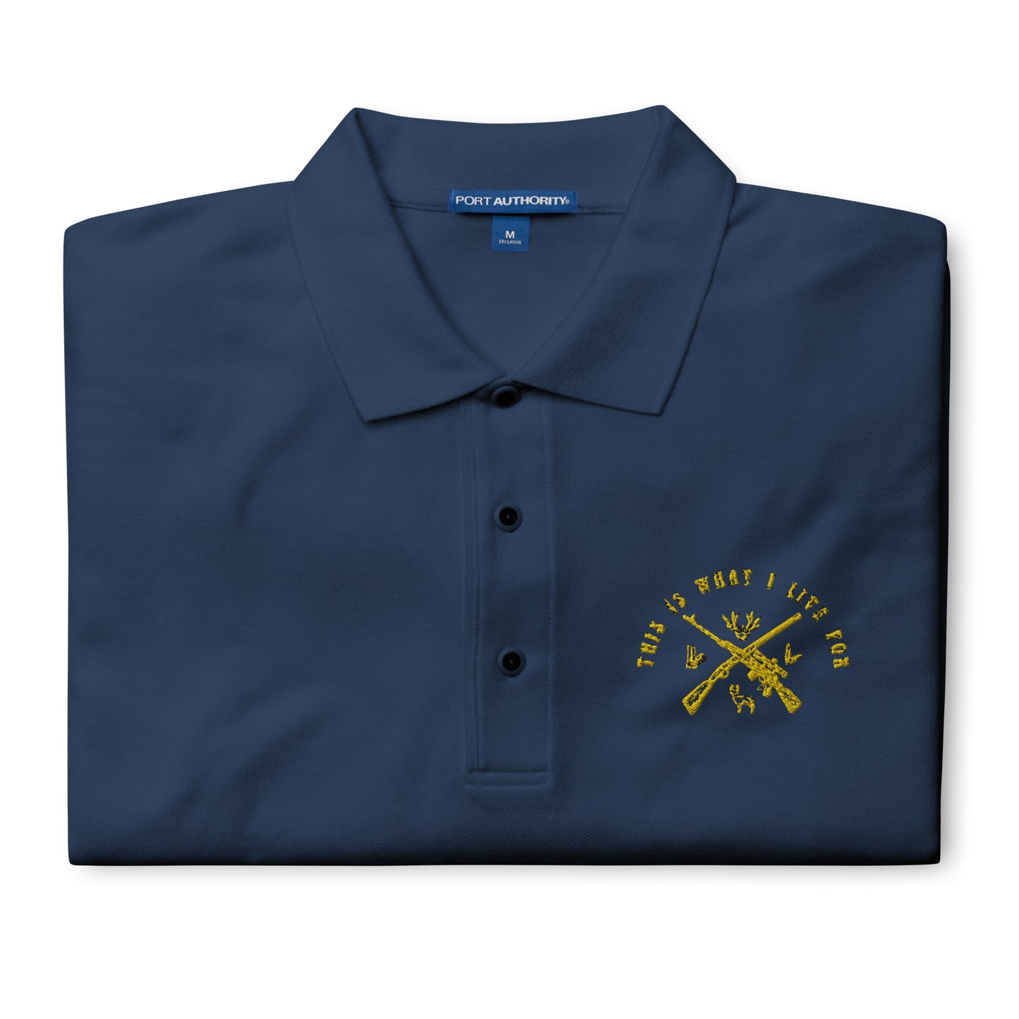 This is What I Live For Men's Premium Polo (Hunt 2)