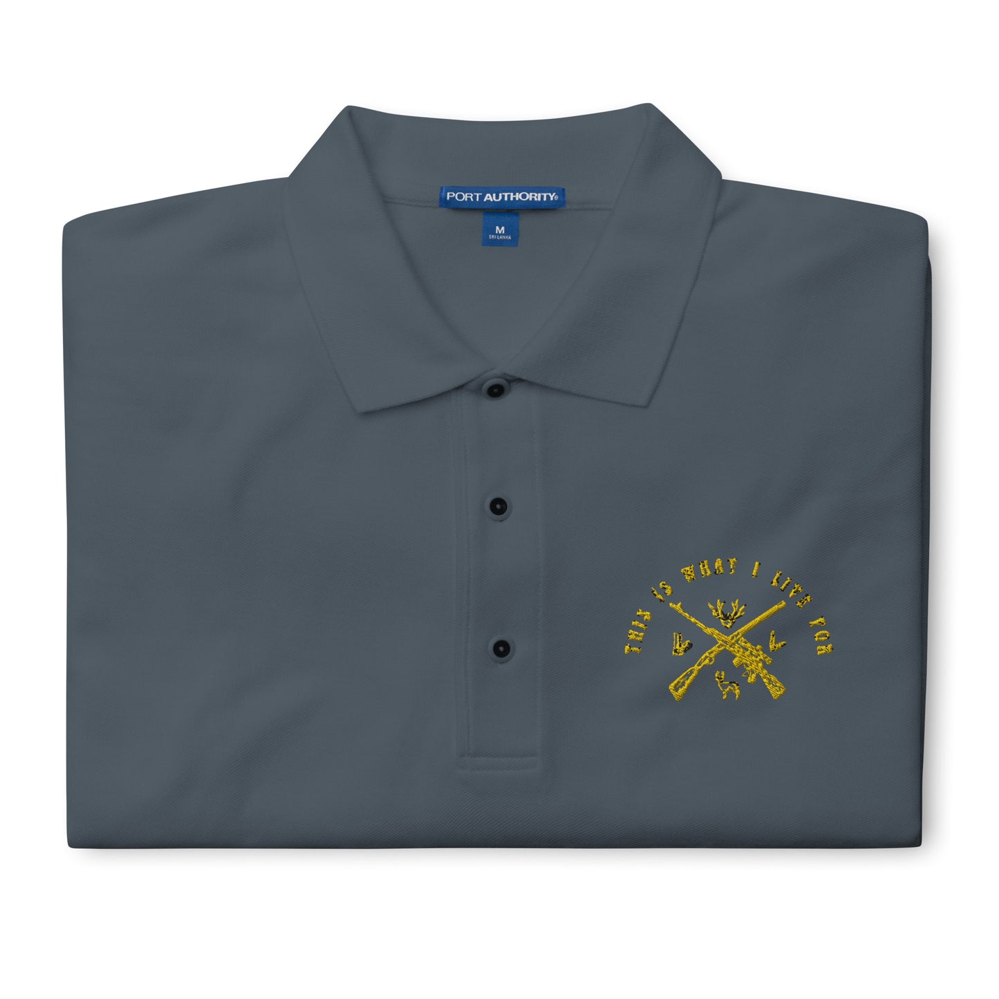 This is What I Live For Men's Premium Polo (Hunt 2)