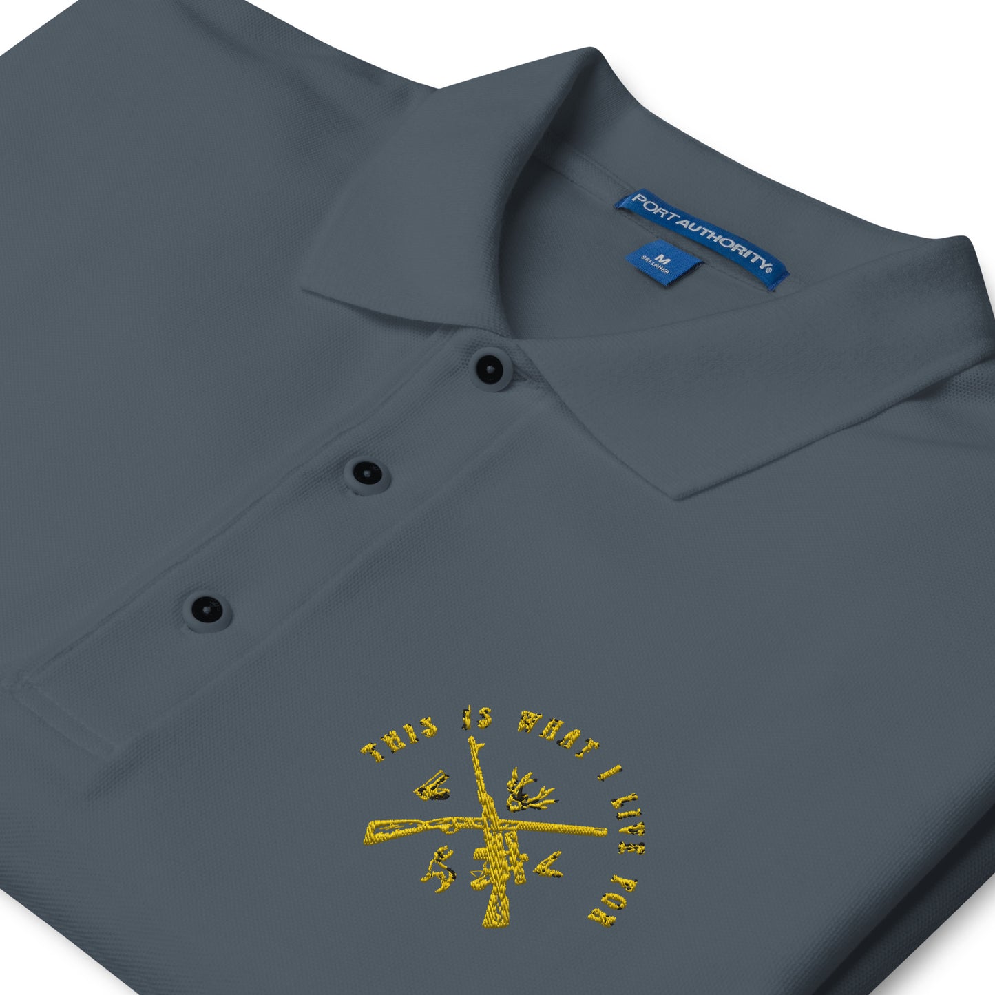 This is What I Live For Men's Premium Polo (Hunt 2)