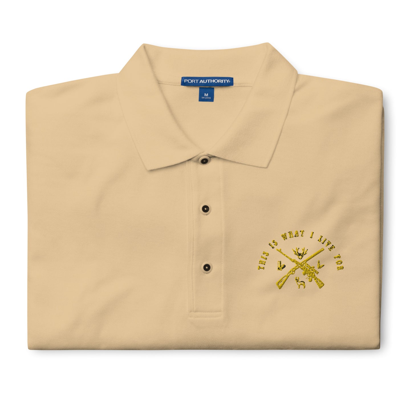 This is What I Live For Men's Premium Polo (Hunt 2)