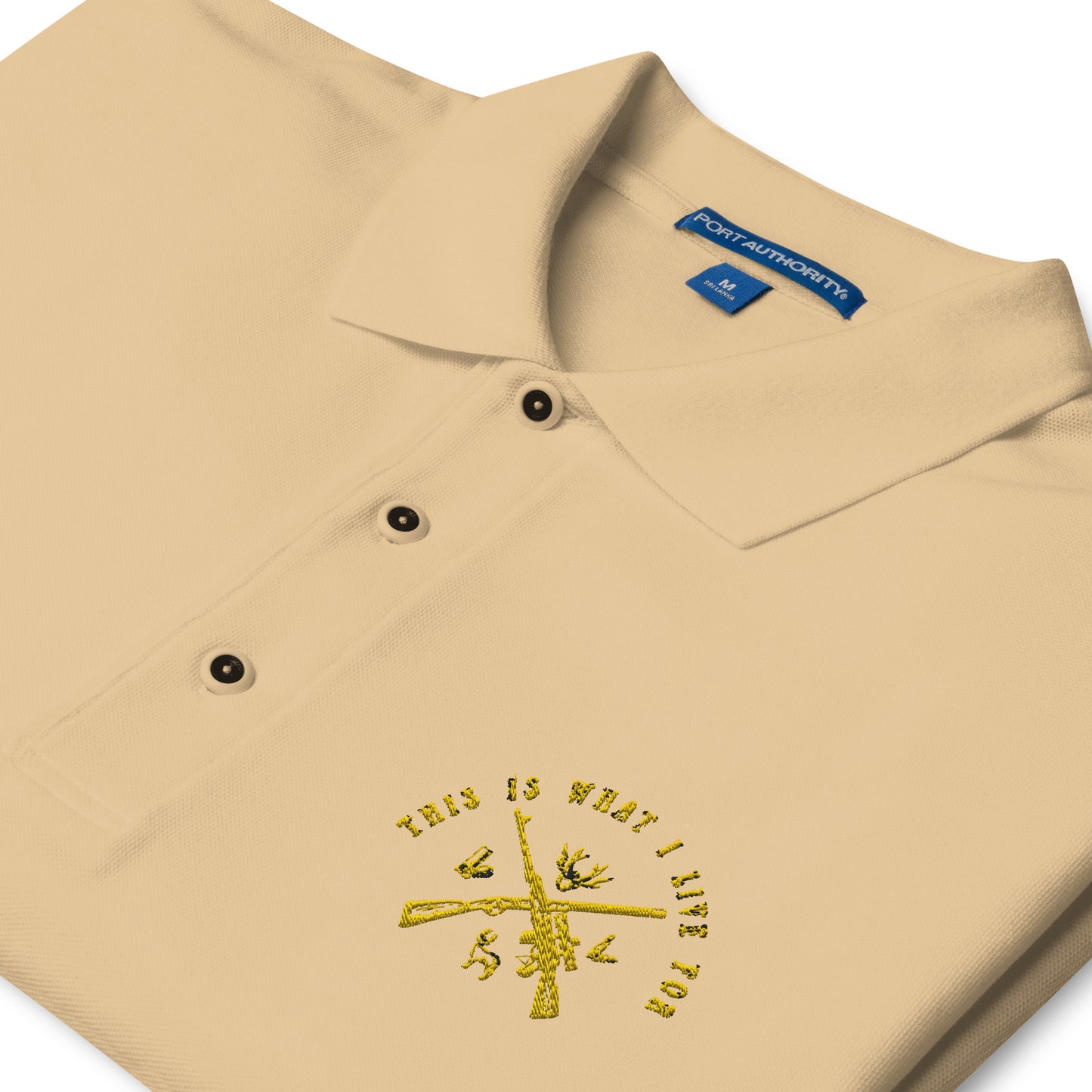 This is What I Live For Men's Premium Polo (Hunt 2)