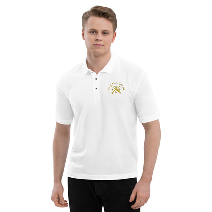 This is What I Live For Men's Premium Polo (Hunt 2)
