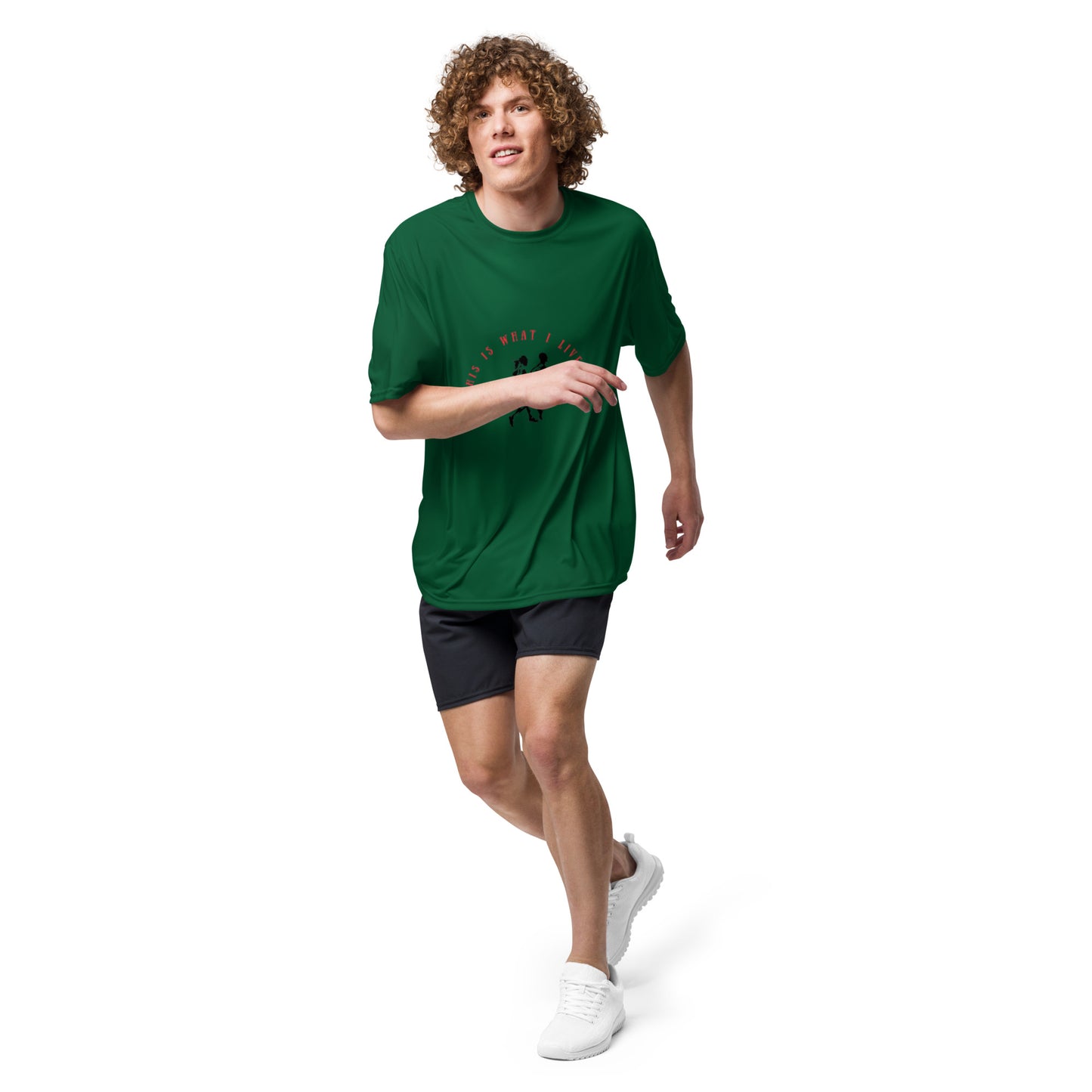 This is What I Live For Unisex performance crew neck t-shirt