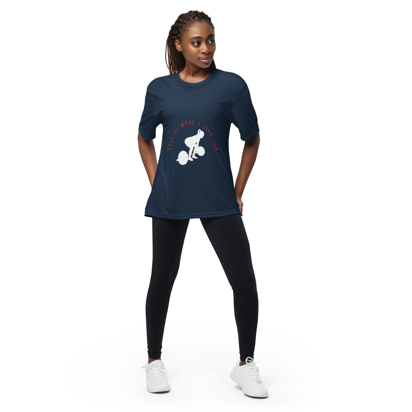 This is What I Live For performance crew neck t-shirt