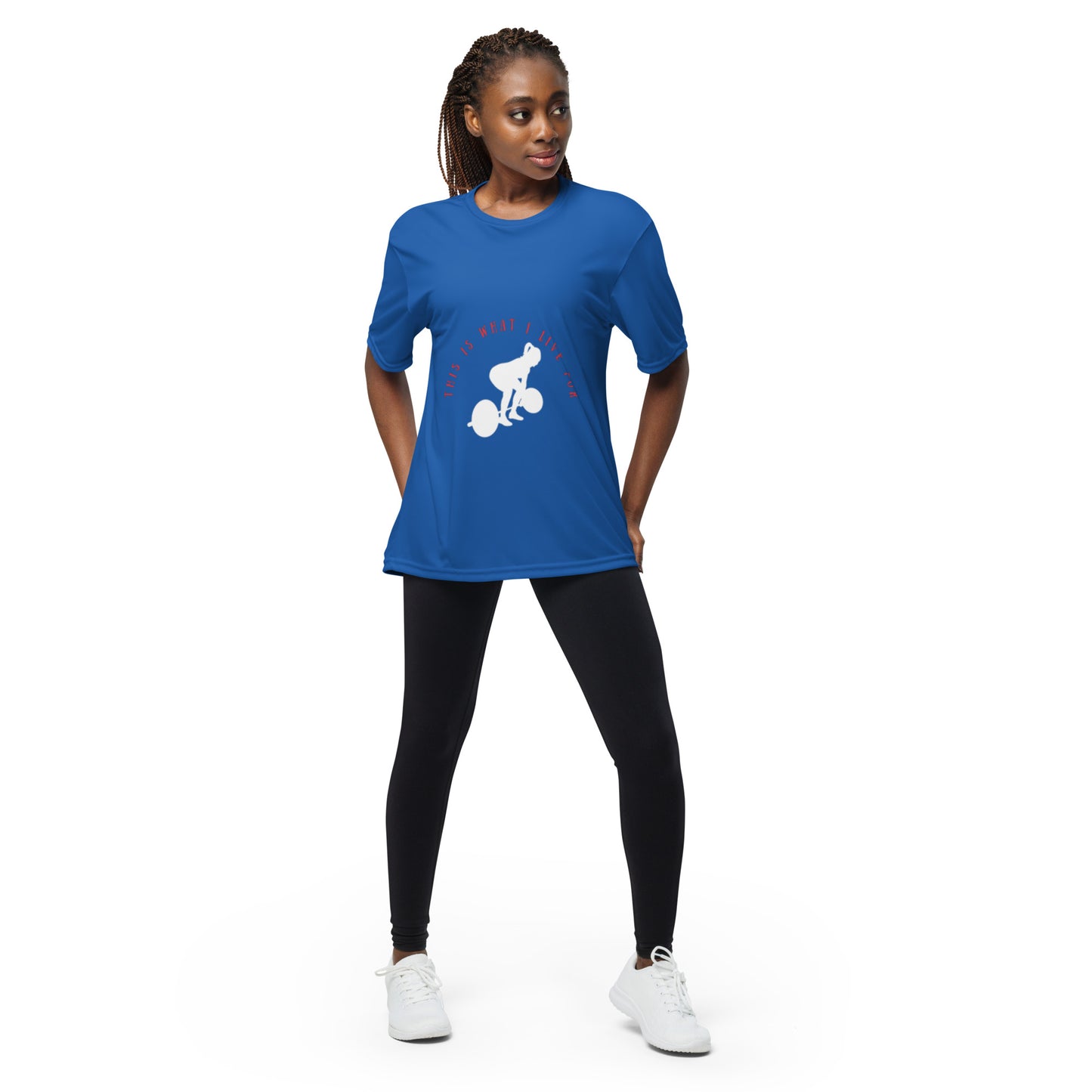 This is What I Live For performance crew neck t-shirt