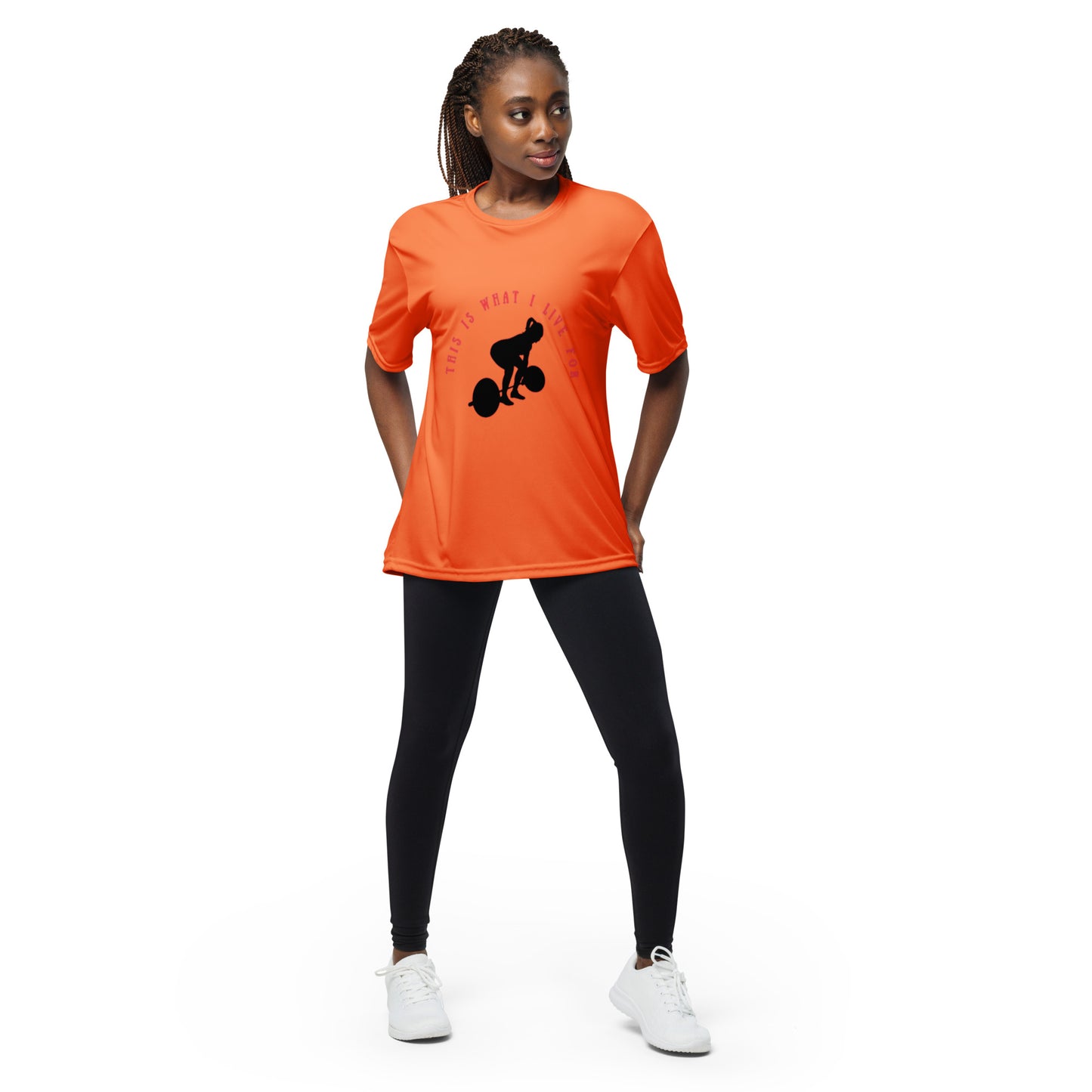 This is What I Live For performance crew neck t-shirt (Lift)