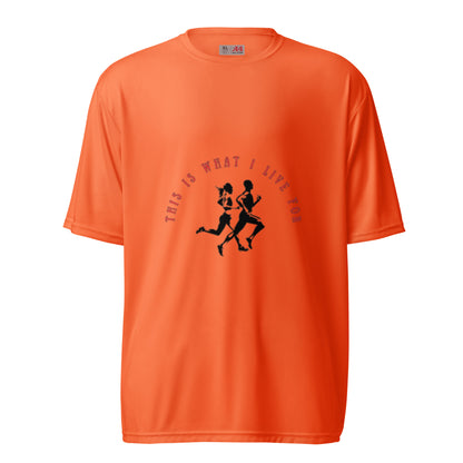 This is What I Live For Unisex performance crew neck t-shirt