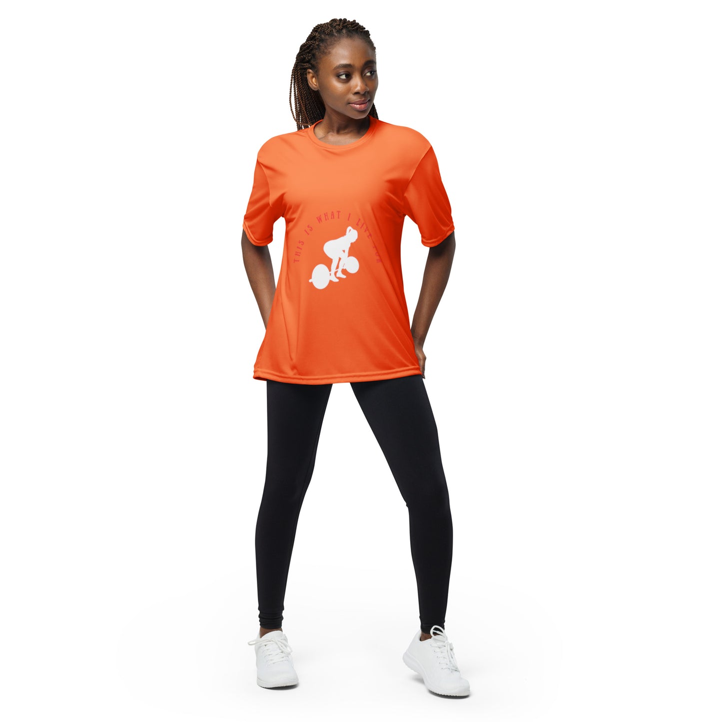 This is What I Live For performance crew neck t-shirt