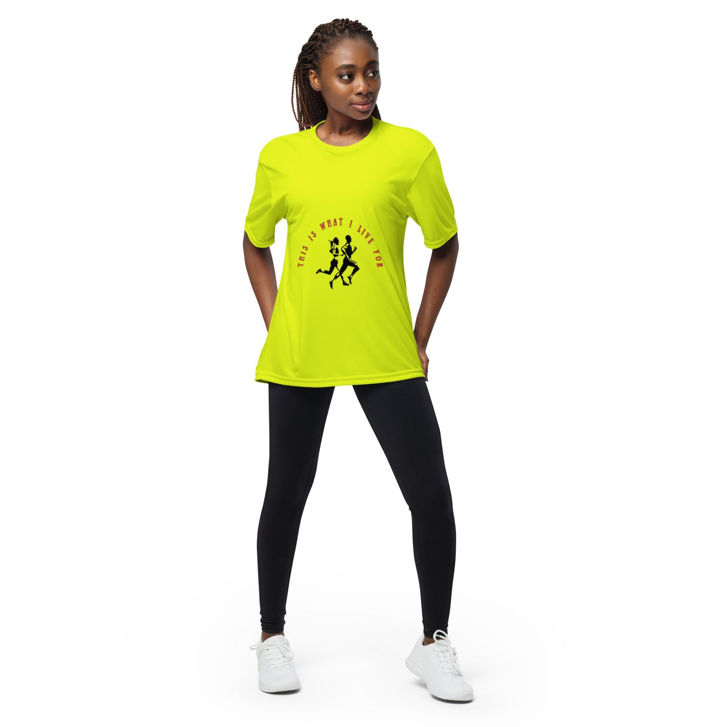 This is What I Live For Unisex performance crew neck t-shirt