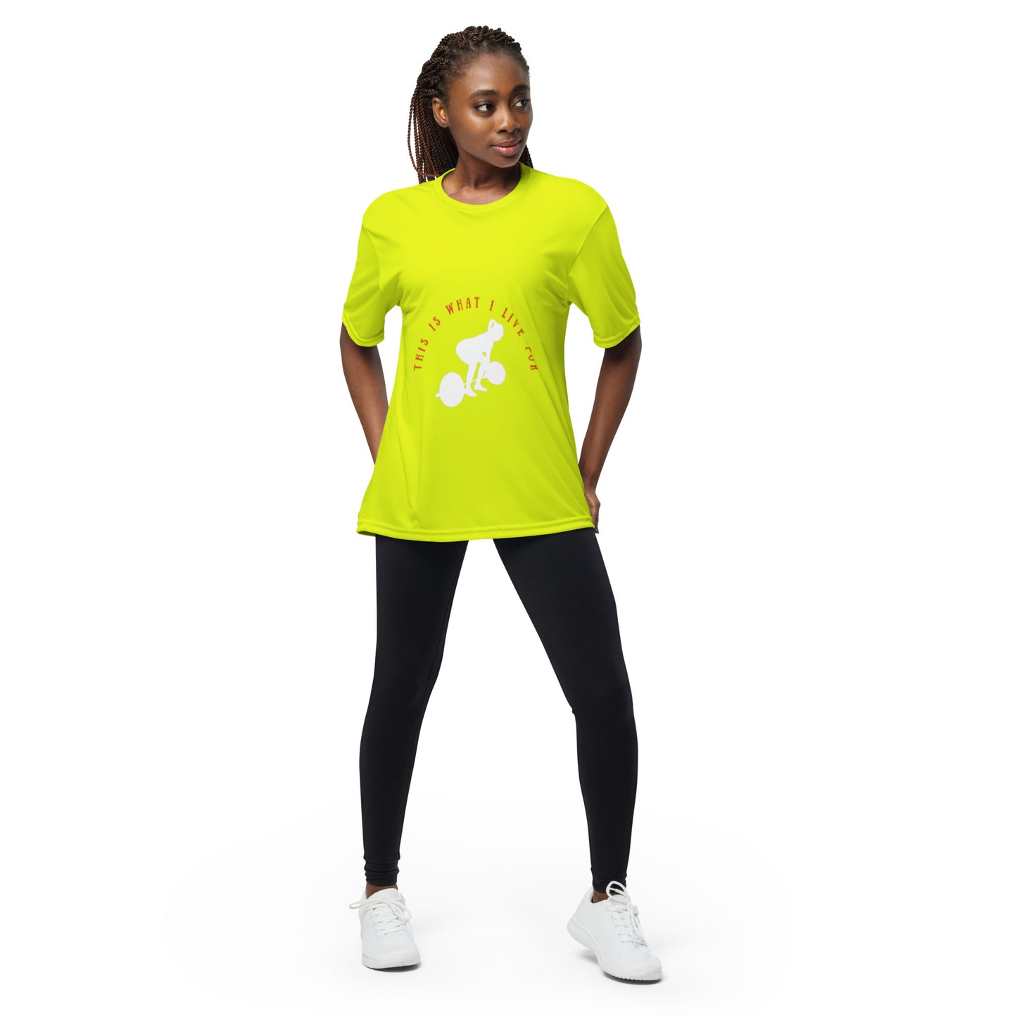 This is What I Live For performance crew neck t-shirt