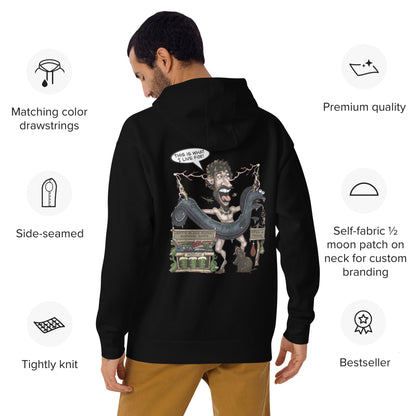 This is what I Live for Unisex Hoodie (toon 1 edition)