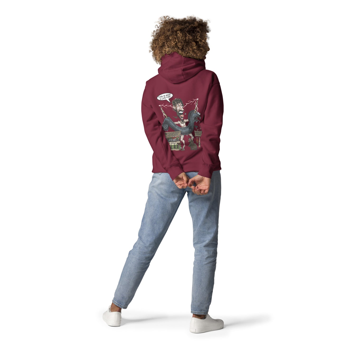 This is what I Live for Unisex Hoodie (toon 1 edition)