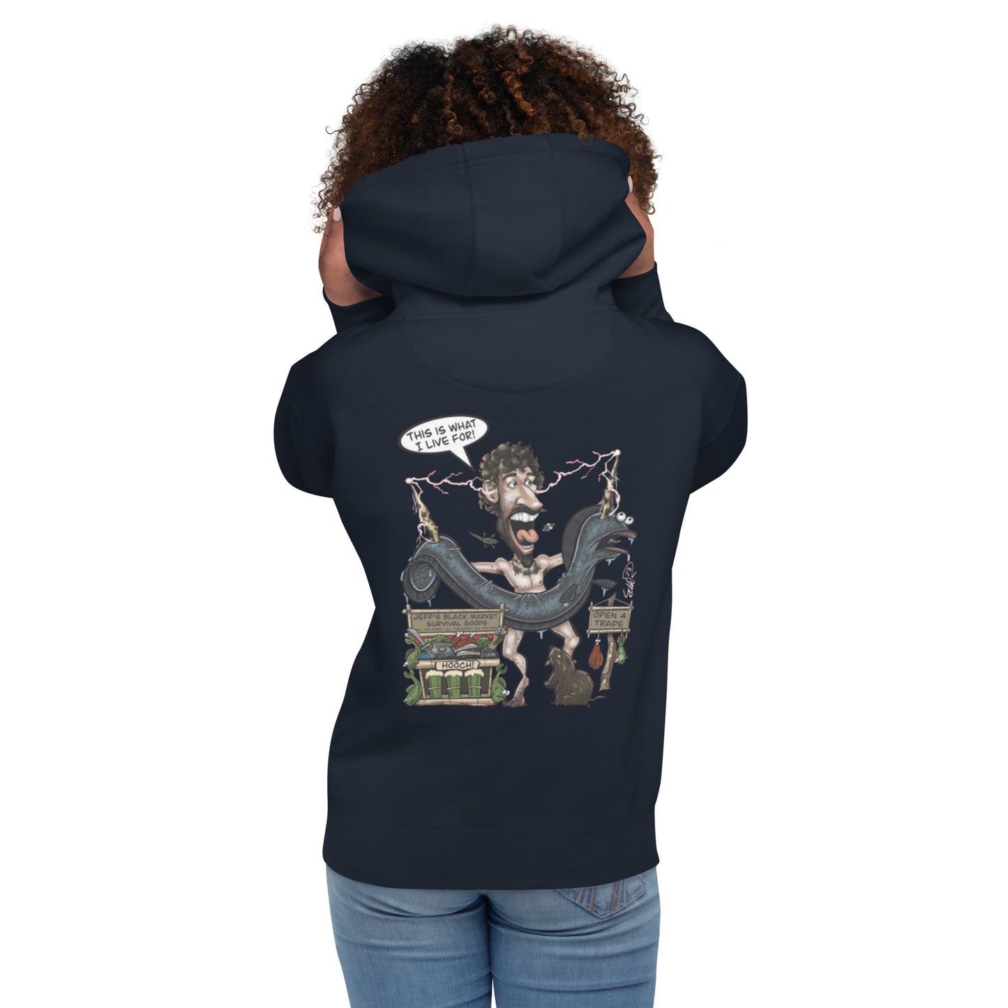 This is what I Live for Unisex Hoodie (toon 1 edition)