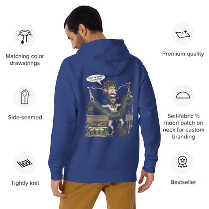 This is what I Live for Unisex Hoodie (toon 1 edition)