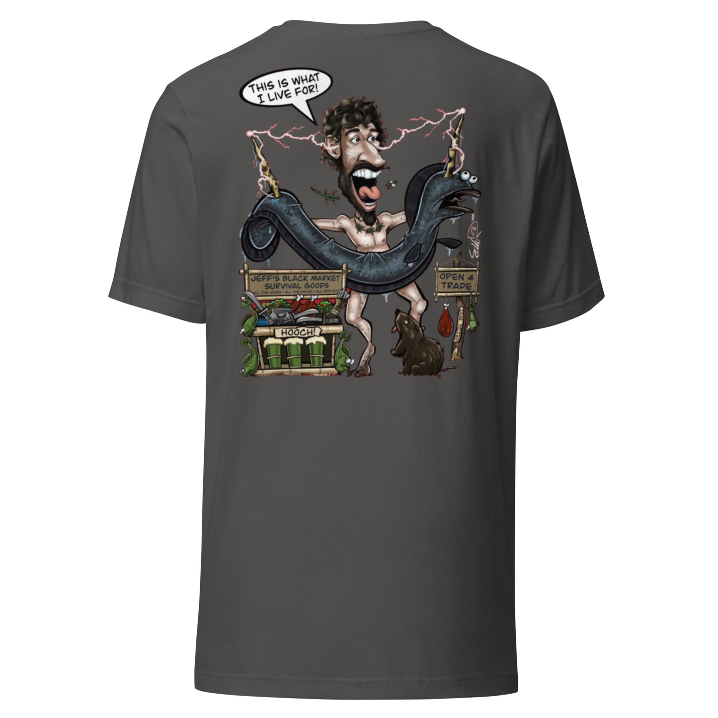 This is What I live for Toon 1 Unisex t-shirt