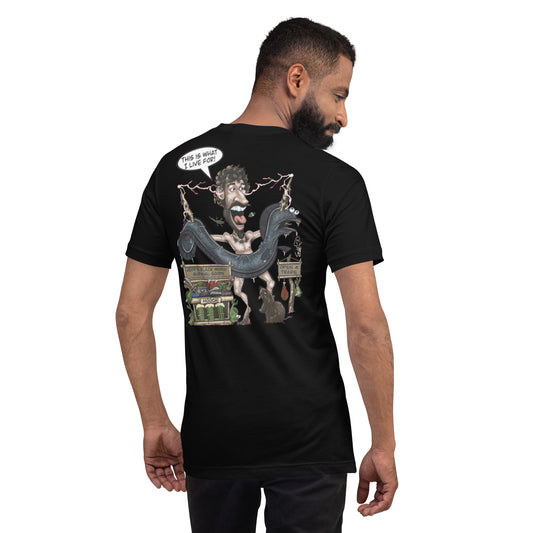 This is What I live for Toon 1 Unisex t-shirt