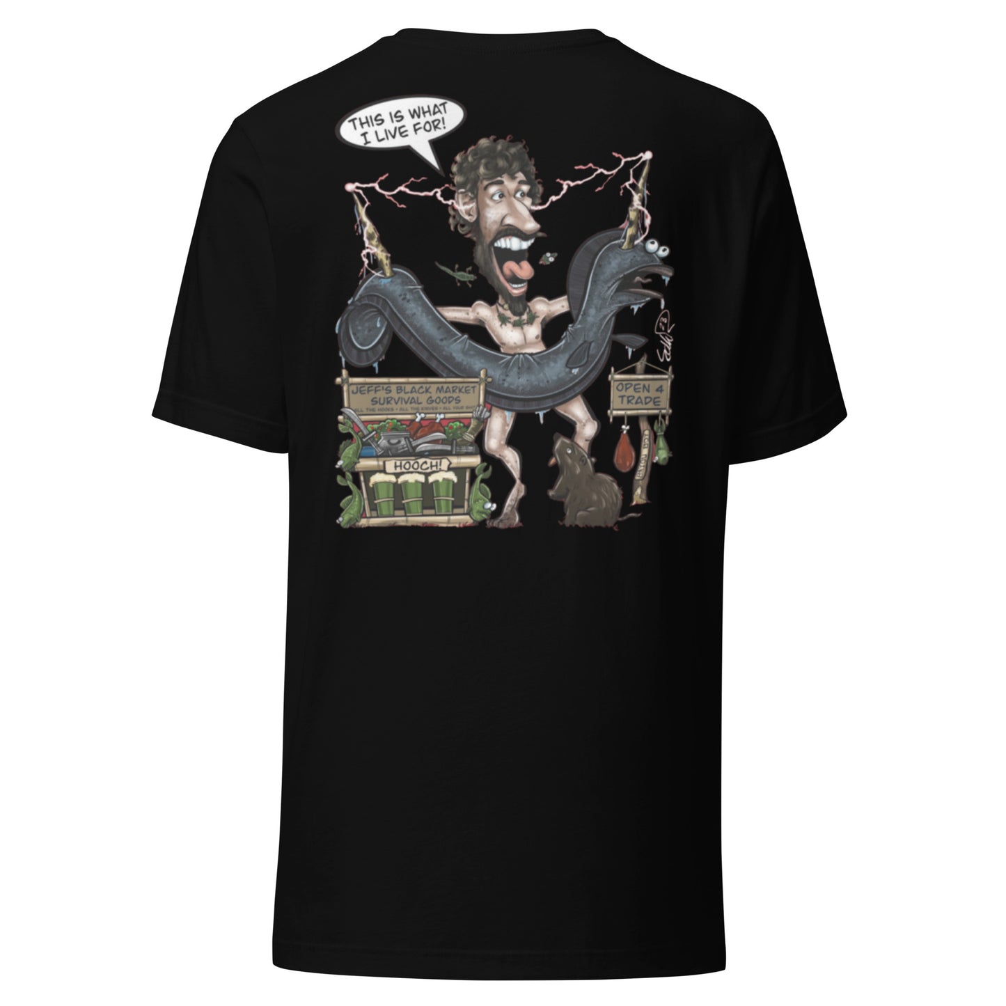 This is What I live for Toon 1 Unisex t-shirt