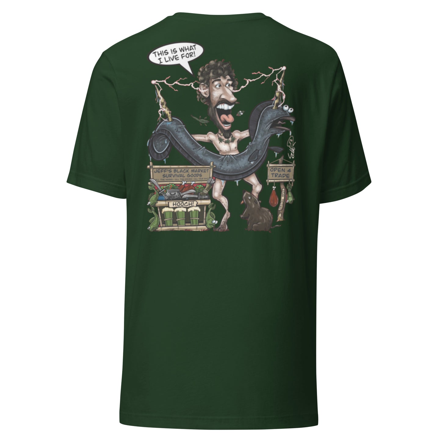 This is What I live for Toon 1 Unisex t-shirt