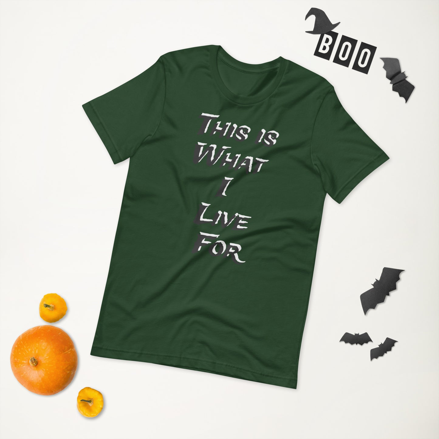 This is What I live for Toon 1 Unisex t-shirt