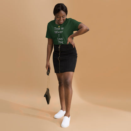 This is What I live for Toon 1 Unisex t-shirt